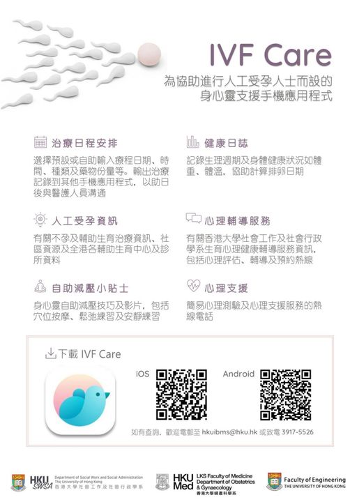 IVF Care 身心靈支援手機應用程式