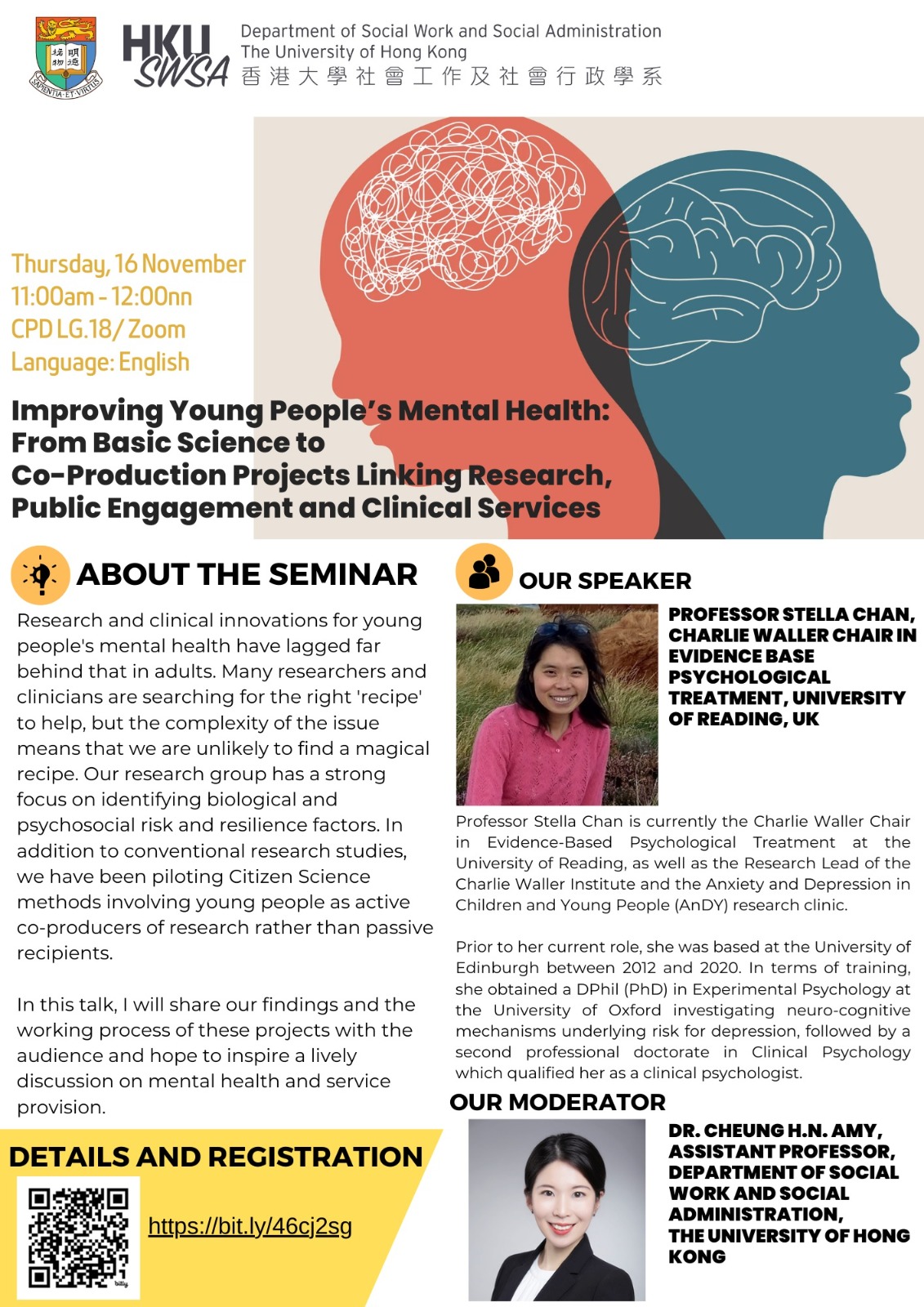 Improving Young People’s Mental Health: From Basic Science to Co-Production Projects Linking Research, Public Engagement and Clinical Services