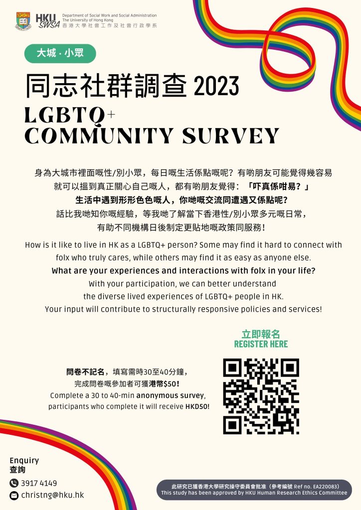 LGBTQ+ Community Survey 2023