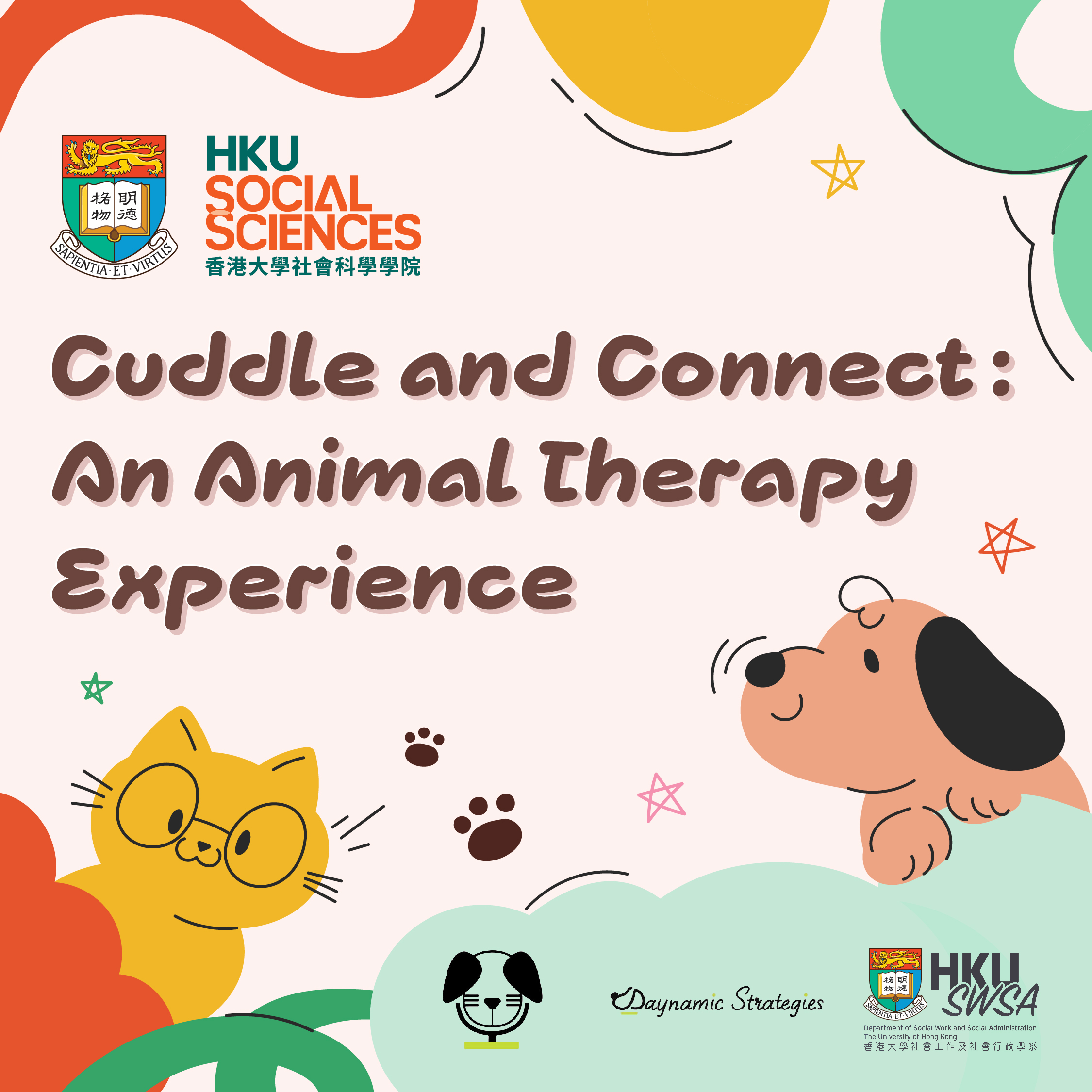 HKU Alumni Day 14 March 2026- Cuddle and Connect : Animal Therapy Experience