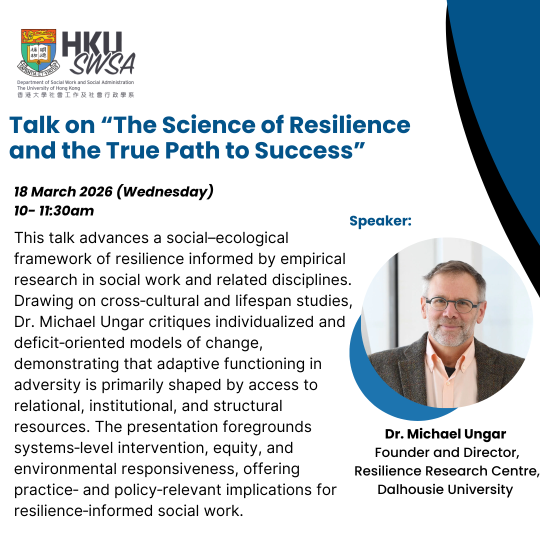 Talk on “The Science of Resilience and the True Path to Success”
